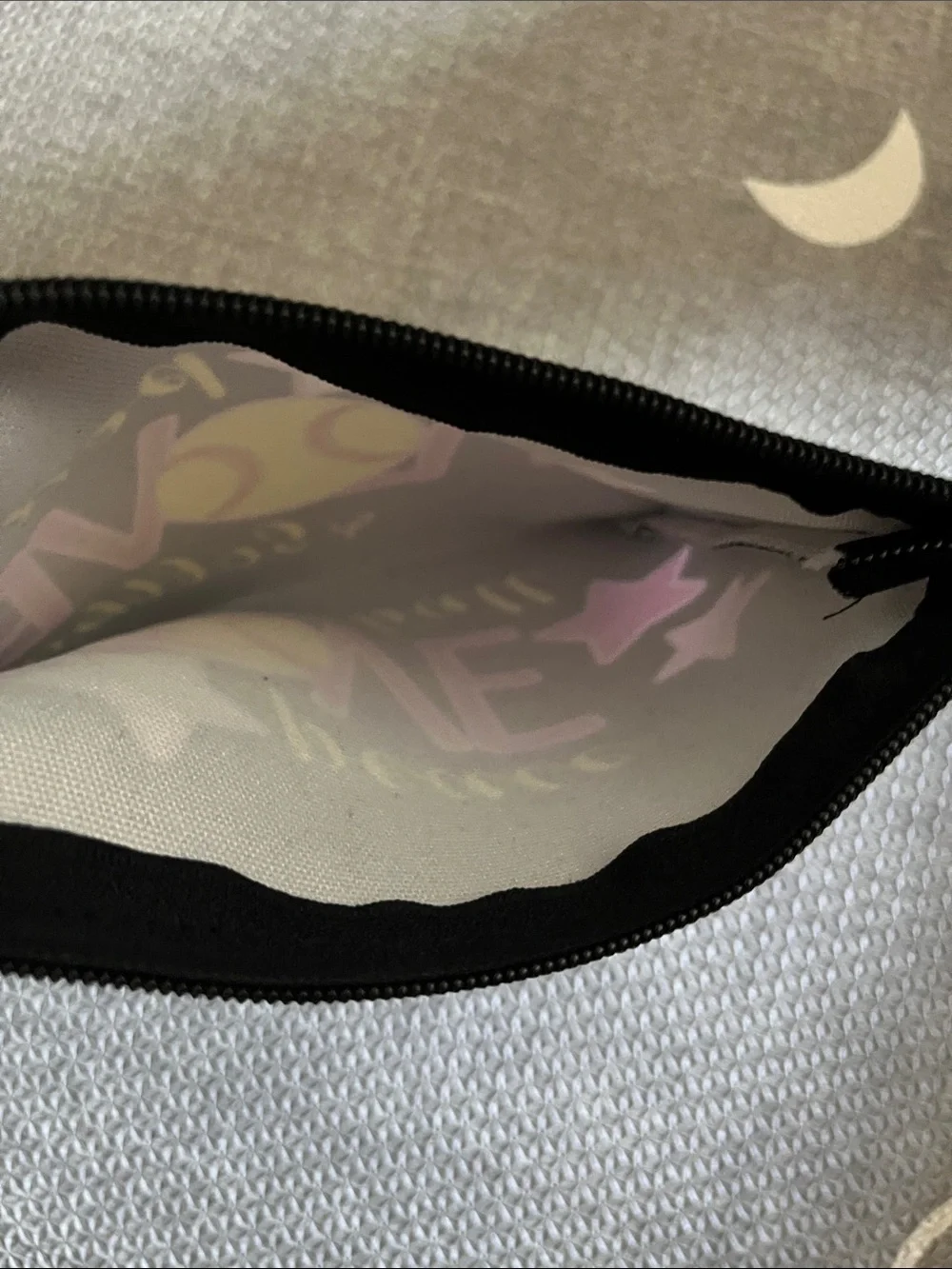 Baseball pouch For pencils or makeup new